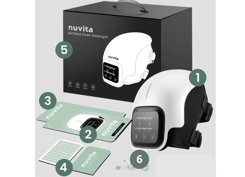 NuvitaPlus® kniemassageapparaat
